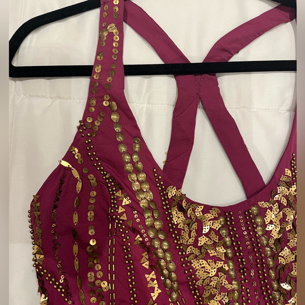 Free People Ella Embellished Slip Dress size XS - Picture 6 of 7